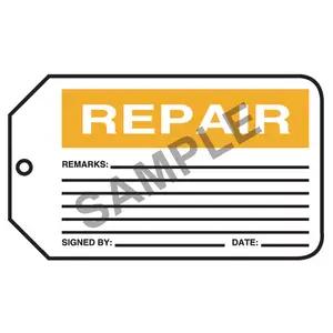 Repair - Safety Tag
