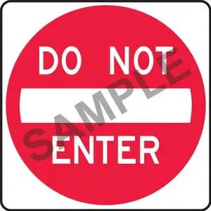 Do Not Enter Sign