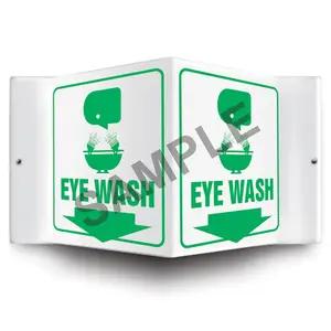 Eye Wash Sign - 3D Projection