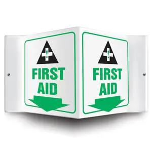 First Aid Sign - 3D Projection