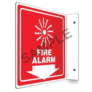 Fire Alarm Sign - Projection