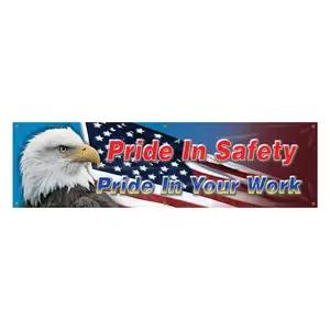 Pride In Safety, Pride In Your Work Banner