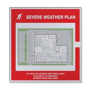 Severe Weather Map Holder