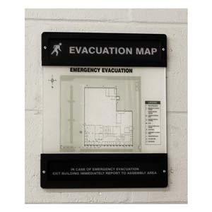 Evacuation Map Unassembled
