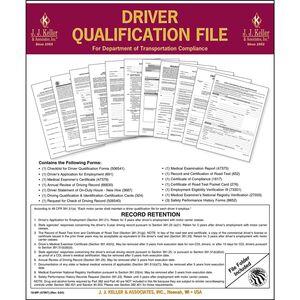 Driver Qualification File Packet (Two-Copy Forms) - Retail Packaging