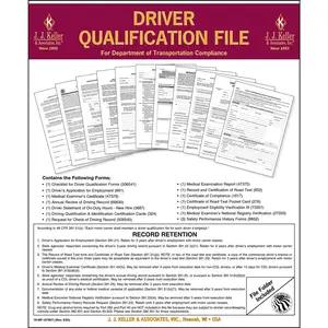 Driver Qualification File Packet (Two-Copy Forms) - Retail Packaging
