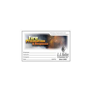 Fire Prevention & Response: What Employees Need to Know – Wallet Card
