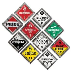 Aluminum Flip Placard - 10 Legend, Worded, White or Unpainted Back Plate, Split or Standard Panel