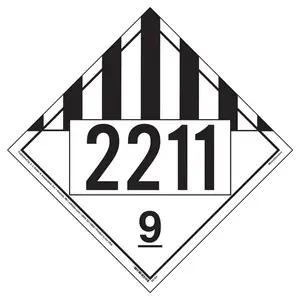 2211 Placard - Class 9 Miscellaneous