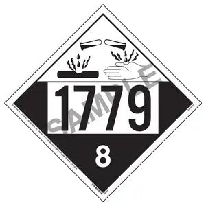 1779 Placard - Class 8 Corrosive