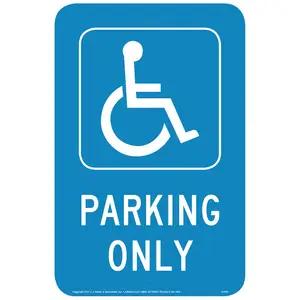 Handicap Parking Only Sign