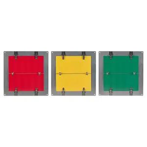 Flip-File Sign, Red/Yellow/Green, 3-Legend