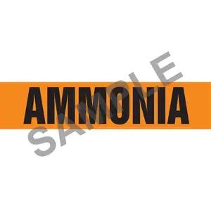 Ammonia Pipe Marker - ASME/ANSI