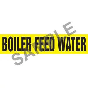 Boiler Feed Water Pipe Marker - ASME/ANSI