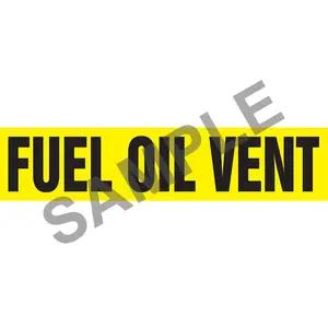 Fuel Oil Vent Pipe Marker - ASME/ANSI