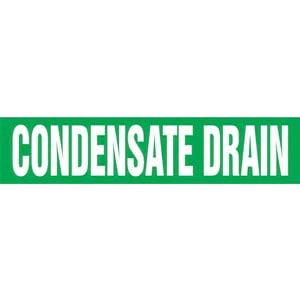 Condensate Drain Pipe Marker - ASME/ANSI