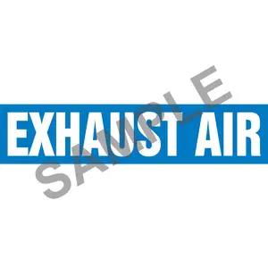 Exhaust Air Pipe Marker - ASME/ANSI