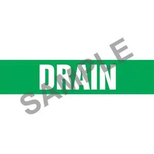 Drain Pipe Marker - ASME/ANSI