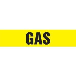 Gas Pipe Marker - ASME/ANSI