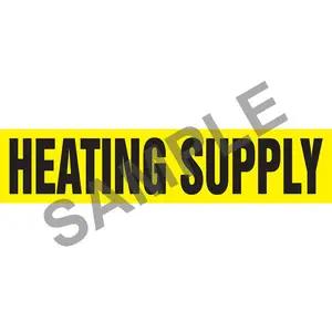 Heating Supply Pipe Marker - ASME/ANSI