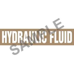 Hydraulic Fluid Pipe Marker - ASME/ANSI