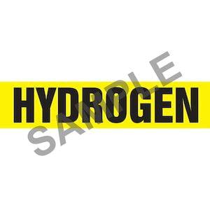 Hydrogen Pipe Marker - ASME/ANSI