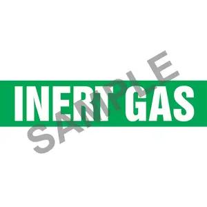 Inert Gas Pipe Marker - ASME/ANSI