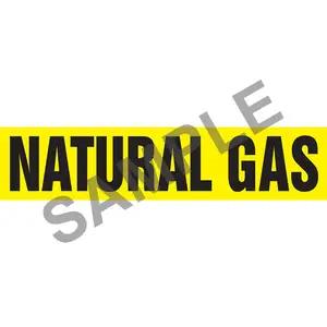 Natural Gas Pipe Marker - ASME/ANSI