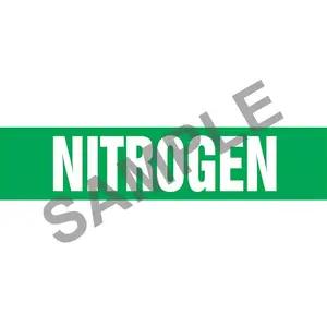 Nitrogen Pipe Marker - ASME/ANSI