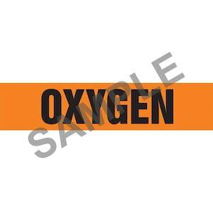 Oxygen Pipe Marker - ASME/ANSI