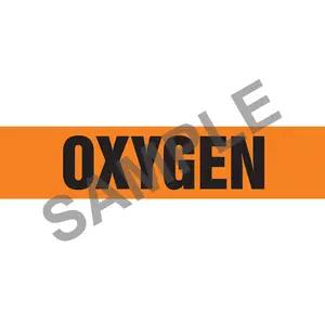 Oxygen Pipe Marker - ASME/ANSI