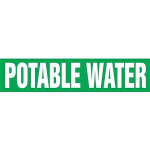 Potable Water Pipe Marker - ASME/ANSI