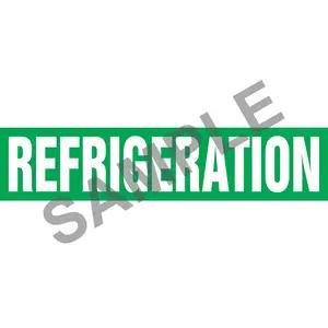 Refrigeration Pipe Marker - ASME/ANSI