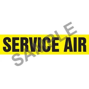 Service Air Pipe Marker - ASME/ANSI