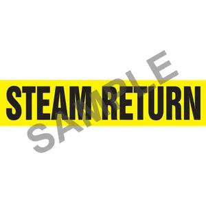 Steam Return Pipe Marker - ASME/ANSI