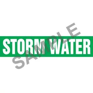 Storm Water Pipe Marker - ASME/ANSI