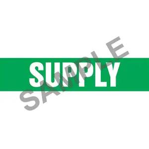 Supply Pipe Marker - ASME/ANSI