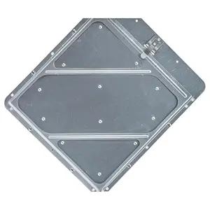 Heavy-Duty Riveted Aluminum Placard Holder