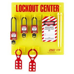 General Purpose Small Wall-Mounted Lockout/Tagout Station