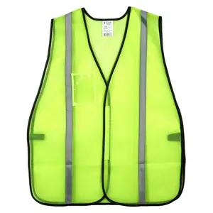 J. J. Keller® SAFEGEAR® Non-Certified Safety Vest - Hook & Loop Closure with 1" Silver Tape