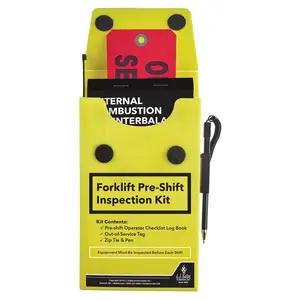 Internal Combustion Counterbalance Forklift Pre-Shift Checklist Kit