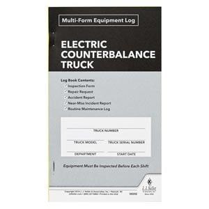 Electric Counterbalance Multiform Forklift Inspection Logbook