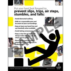 Walkway Safety for Employees - Awareness Poster