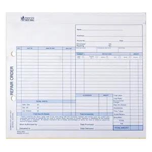 Auto Repair Order, Condensed, Carbonless, Snap-Out Format – Stock