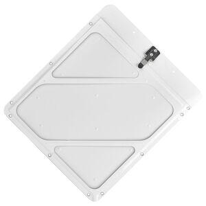 Rivetless Aluminum Placard Holder with Back Plate
