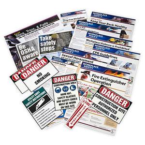 Construction Small Industry Safety Poster Bundle