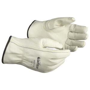 J. J. Keller® SAFEGEAR® Cowhide Leather Driver Gloves with Keystone Thumb
