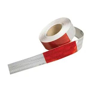Conspicuity Tape Rolls for Trailers – 11" Red / 7" White, 3M™ Flexible Prismatic