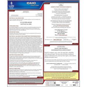 Idaho & Federal Labor Law Posters