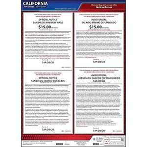 California / San Diego Municipal Code Poster